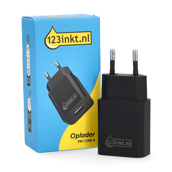 Φορτιστής USB-A 123ink 5W μαύρος 302913 - 4