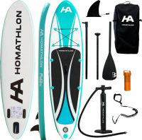Φουσκωτή Σανίδα SUP HomAthlon Malibu 305x76x15cm Βεραμάν/Λευκή HA-25031 570291