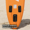 Φουσκωτή Σανίδα SUP HomAthlon Mykonos 335x83x15cm Πορτοκαλί HA-700 570289 - 7