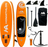 Φουσκωτή Σανίδα SUP HomAthlon Mykonos 335x83x15cm Πορτοκαλί HA-700 570289 - 1