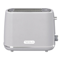 Φρυγανιέρα Tesla 930W White TS400GX 570230