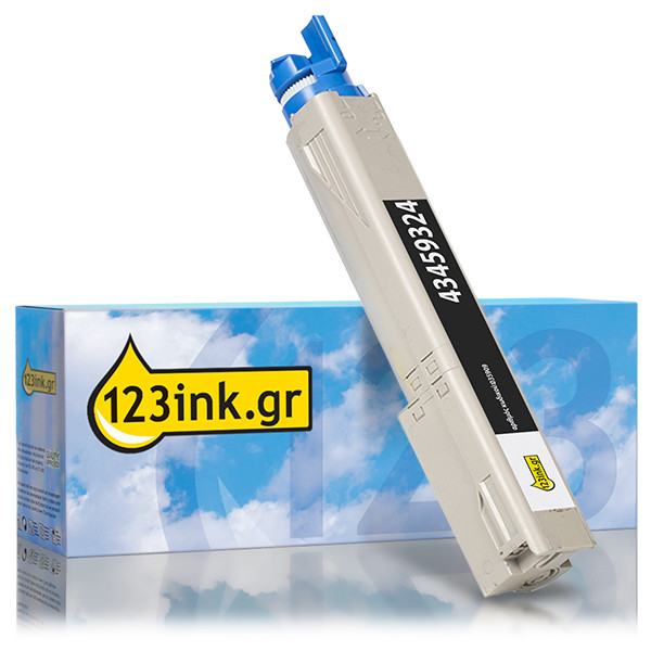 μαύρο  Toner OKI 43459324 (123ink) 035909 - 1