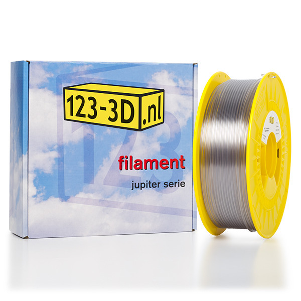 Filament διαφανές 2,85 mm PETG 1 kg σειρά Jupiter (μάρκα 123-3D) DFP01113 - 1