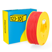 123-3D Filament ABS Κόκκινο 1,75 mm 1 kg DHM00147