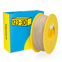 123-3D Filament PETG Ματ Μπεζ 1,75 mm 1 kg DHM00250