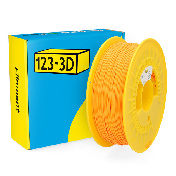 123-3D Filament PETG Ματ Πορτοκαλί 1,75 mm 1 kg DHM00245 - 1
