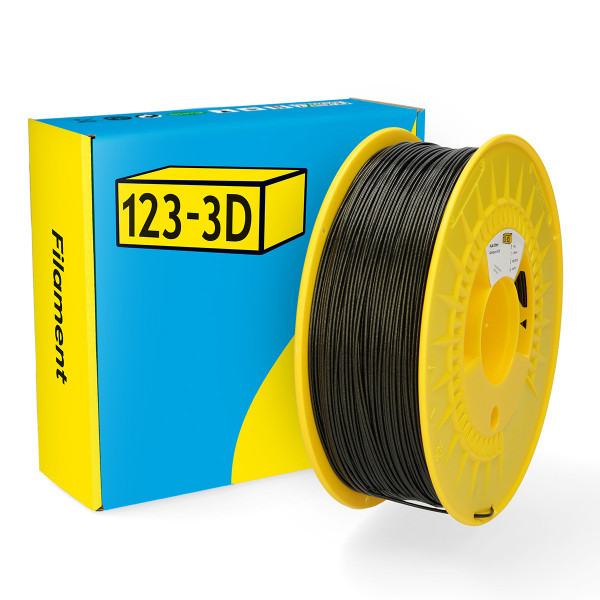 123-3D Filament PLA Γκλίτερ Αντίκα Χρυσό 1,75 mm 1 kg DHM00057 - 1
