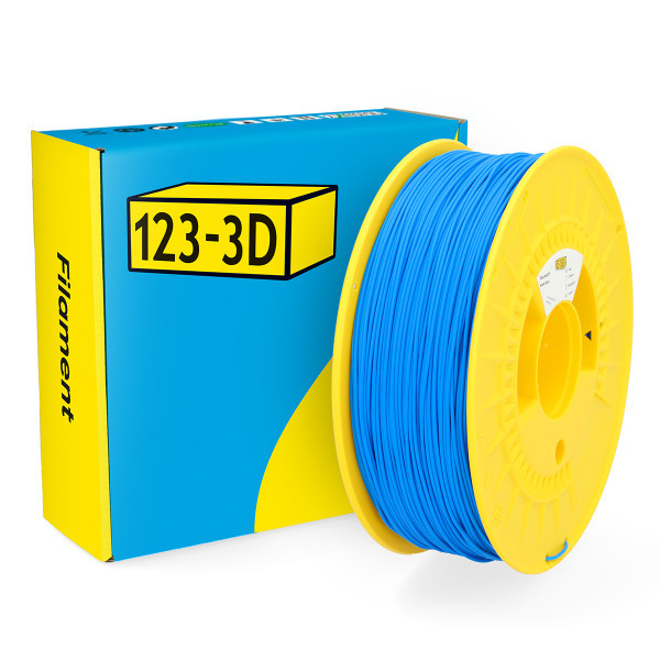 123-3D Filament PLA Ματ Μπλε 1,75 mm 1 kg DHM00105 - 1