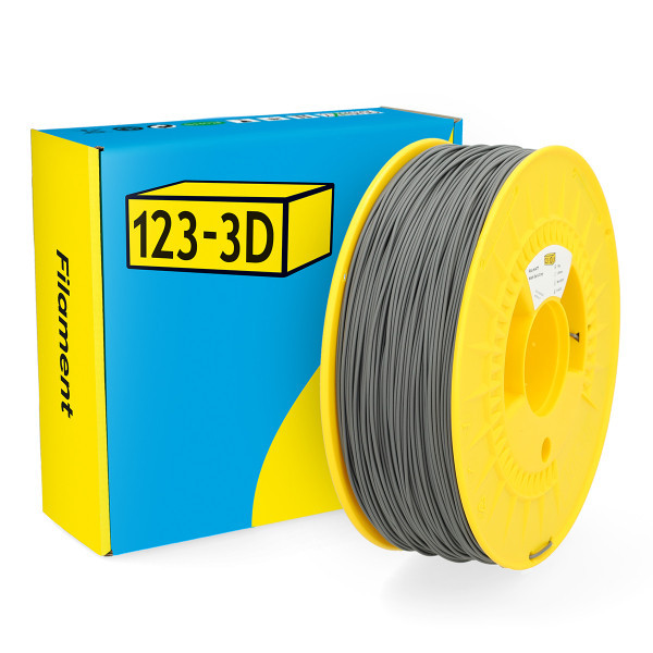 123-3D Filament PLA Ματ Σκούρο Γκρι 1,75 mm 1 kg DHM00101 - 1