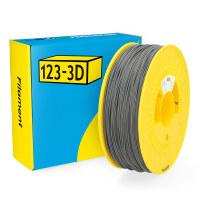 123-3D Filament PLA Ματ Σκούρο Γκρι 1,75 mm 1 kg DHM00101