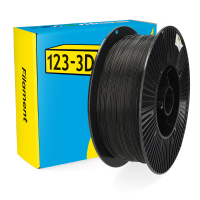 123-3D Filament PLA Μαύρο 1,75 mm 3 kg DHM00180
