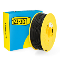 123-3D Filament PLA Μαύρο 2,85 mm 1 kg DHM00025