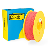 123-3D Filament PLA Παστέλ Κόκκινο 1,75 mm 1 kg DHM00052
