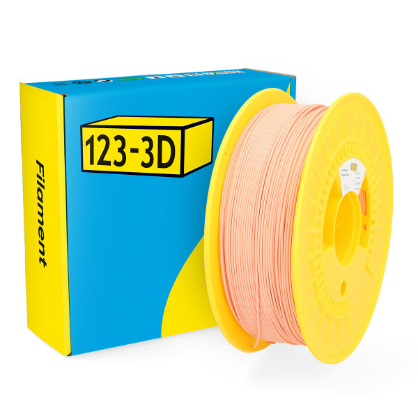 123-3D Filament PLA Παστέλ Σομόν 1,75 mm 1 kg DHM00054 - 1
