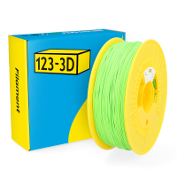 123-3D Filament PLA Πράσινο Ανοιχτό 1,75 mm 1 kg DHM00022