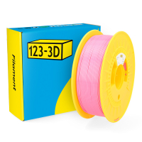 123-3D Filament PLA Σατέν Ροζ 1,75 mm 1 kg DHM00076