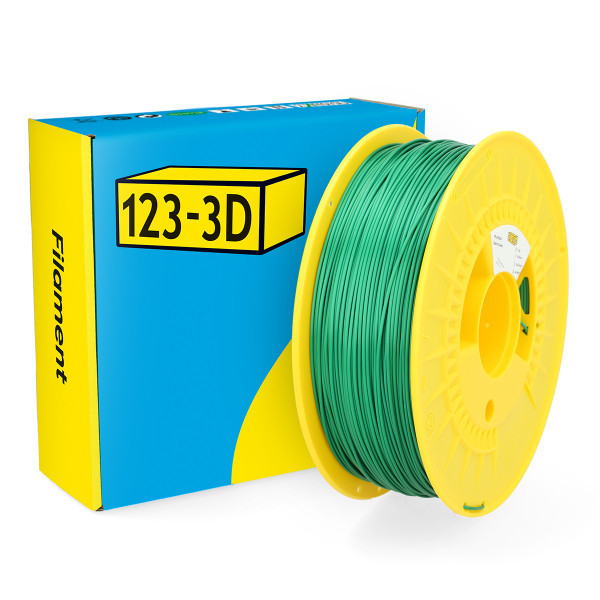 123-3D Filament PLA Σατέν Σκούρο Πράσινο 1,75 mm 1 kg DHM00077 - 1