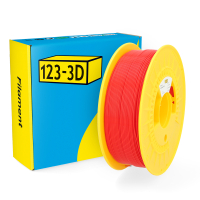 123-3D Filament PLA Υψηλής Ταχύτητας Κόκκινο 1,75 mm 1 kg DHM00041