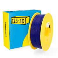 123-3D Filament PLA Υψηλής Ταχύτητας Σκούρο Μπλε 1,75 mm 1 kg DHM00042