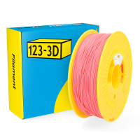 123-3D Filament PLA Φράουλα Ροζ 1,75 mm 1 kg DHM00018