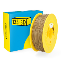 123-3D Filament PLA Χρυσό 1,75 mm 1 kg DHM00012