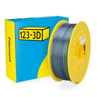 123-3D Filament PLA Chameleon Κίτρινο-Πράσινο-Μωβ 1,75 mm 1 kg DHM00253