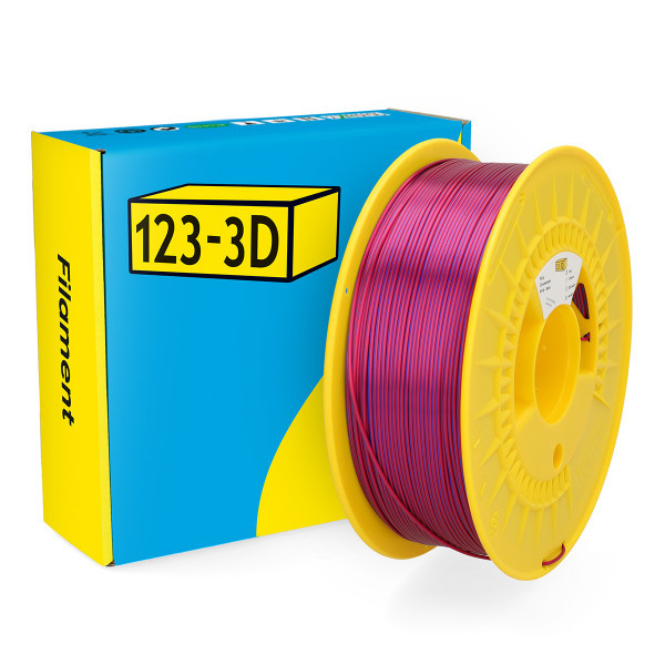 123-3D Filament PLA Chameleon Ροζ-Μπλε 1,75 mm 1 kg DHM00255 - 1