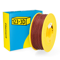 123-3D Filament PLA Glitter Κόκκινο 1,75 mm 1 kg DHM00061