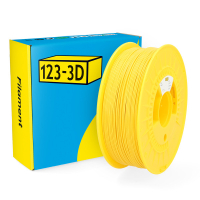 123-3D Filement PLA Κίτρινο 1,75 mm 1 kg DHM00006