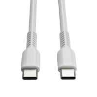 123ink Καλώδιο φόρτισης USB-C σε USB-C 2.0 λευκό (2 μέτρα) 302267