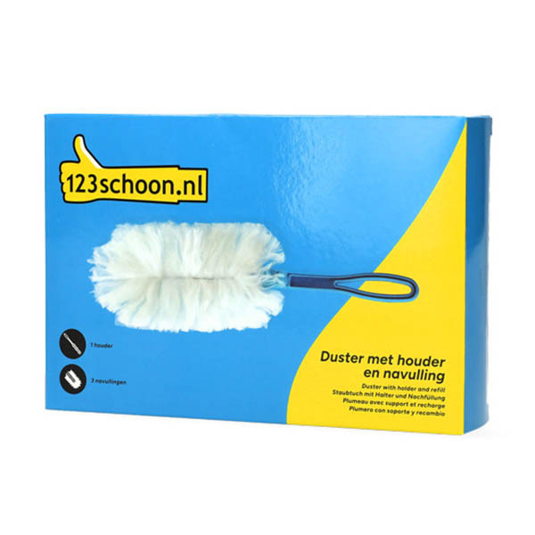 123ink ξεσκονόπανο με θήκη + ανταλλακτικά (3 τεμ.) SDR06383 - 1