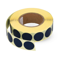 Αυτοκόλλητες Στρογγυλές Ετικέτες Ø 18 mm σκούρο μπλε (1.000 ετικέτες σε ρολό) 300802