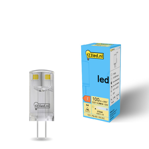 Κάψουλα LED G4 123 led 0,9W (10W) LDR01926 - 1