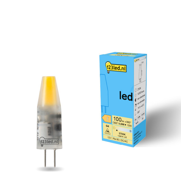 Κάψουλα LED G4 123 led 1W (10W) LDR01934 - 1