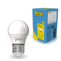 Λάμπα LED ματ μπάλας E27 123 led 6,5W (60W) | 2700K LDR01810