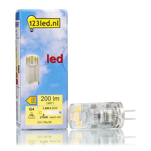 123inkt Λαμπτήρας LED 123LED G4 Capsule 2700K 200lm 1.6W Warm White  LDR01684 - 1