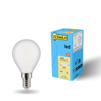 Λαμπτήρας LED E14 123 led με δυνατότητα ρύθμισης φωτεινότητας, ματ, 2.5W (25W) | 2700K LDR01908
