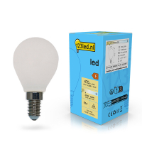 Λαμπτήρας LED E14 123 led με δυνατότητα ρύθμισης φωτεινότητας, ματ, 4.5W (40W) LDR02082