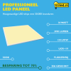 123inkt Πάνελ 123 led 60x60 cm ζεστό λευκό | 3000 χιλιάδες | 3900 lumens (30W) 0801109L123 911401850782c LDR08664 - 2