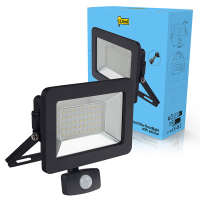 123inkt Προβολέας 123led με αισθητήρα 50W | 6000K | 5500 lumens | IP44 0310717L123 LDR01993