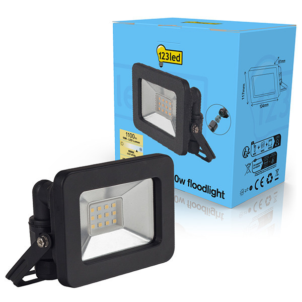 123inkt Προβολέας 123led 10W | 6000K | 1100 lumens | IP65 0310701L123 LDR01979 - 1