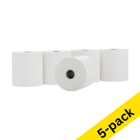 123inkt Ρολό ταμειακής μηχανής 123 μελάνι, 57mm x 54mm x 12mm (5-συσκευασία)  301947