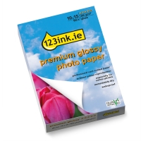 123inkt Φωτογραφικό χαρτί premium γυαλιστερό 123 μελάνι, 10x15, 260 g (100 φύλλα) C13S042153C 064130