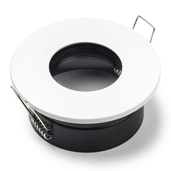 123inkt Χωνευτό Φωτιστικό Σποτ Στρογγυλό 123LED GU10 83mm IP65 White TS6801-MW TS6801-MW LDR08014 - 1