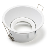 Χωνευτό Φωτιστικό Σποτ Στρογγυλό 123LED GU10 93mm White LDR08006