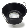Χωνευτό Φωτιστικό Σποτ Στρογγυλό 123led GU10 93mm Black LDR08007 - 2