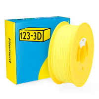 123-3D ΝFilament PLA Κίτρινο 1,75 mm 1 kg DHM00024