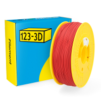 123-3D Filament HIPS Κόκκινο 1,75 mm 1 kg DHM00162