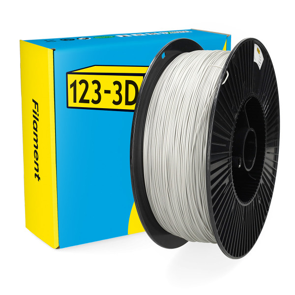123-3D Filament PLA Ασημί 1,75 mm 3 kg DHM00184 - 1