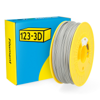 123-3D Filament PLA Ασημί 2,85 mm 1 kg DHM00033